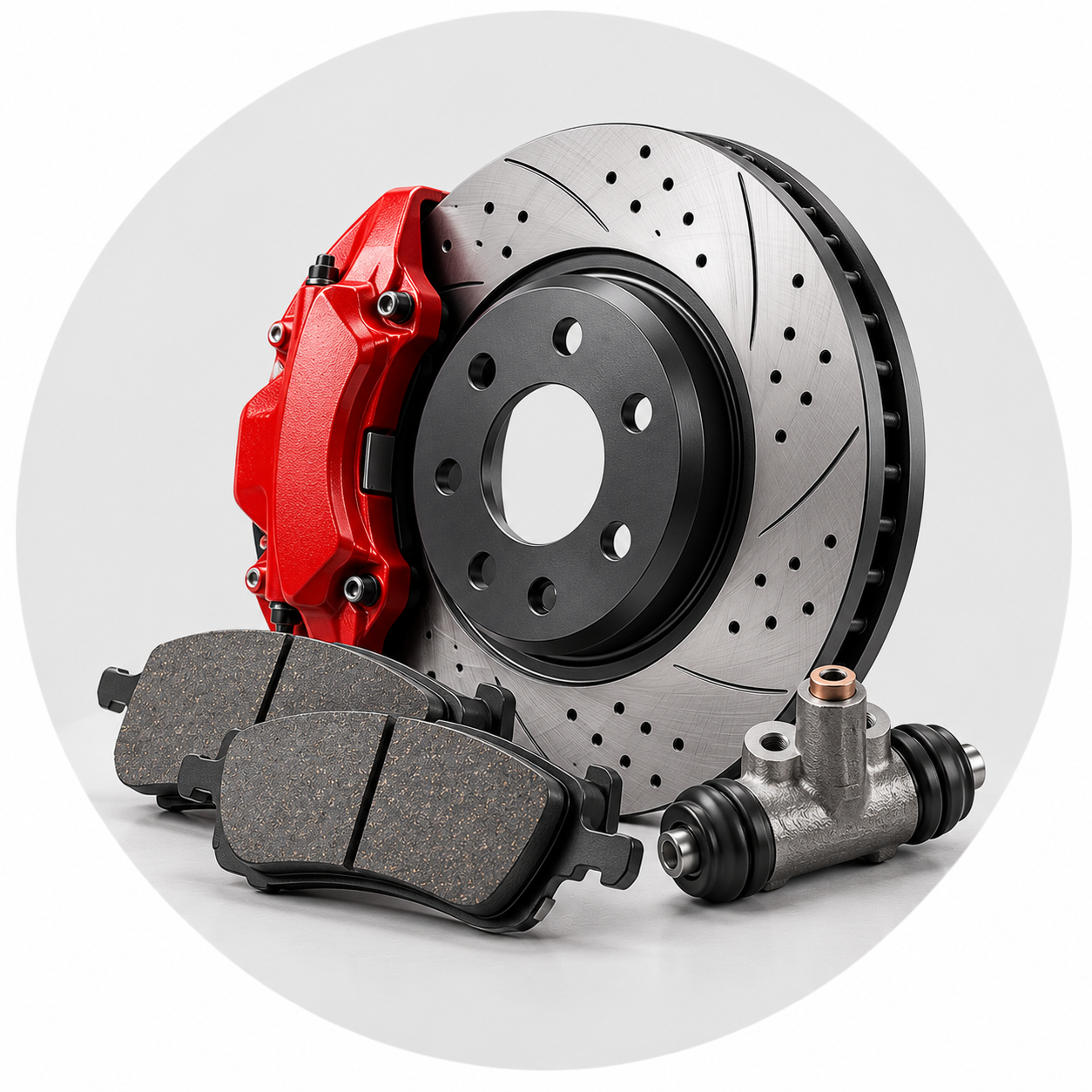 Premium Brake Components Display