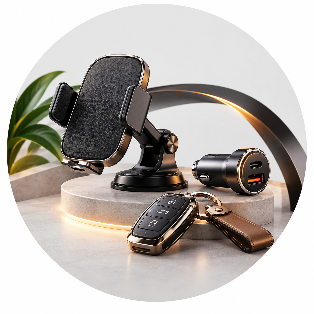 Premium Car Accessories Display